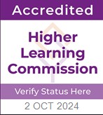 Higher Learning Commission badge